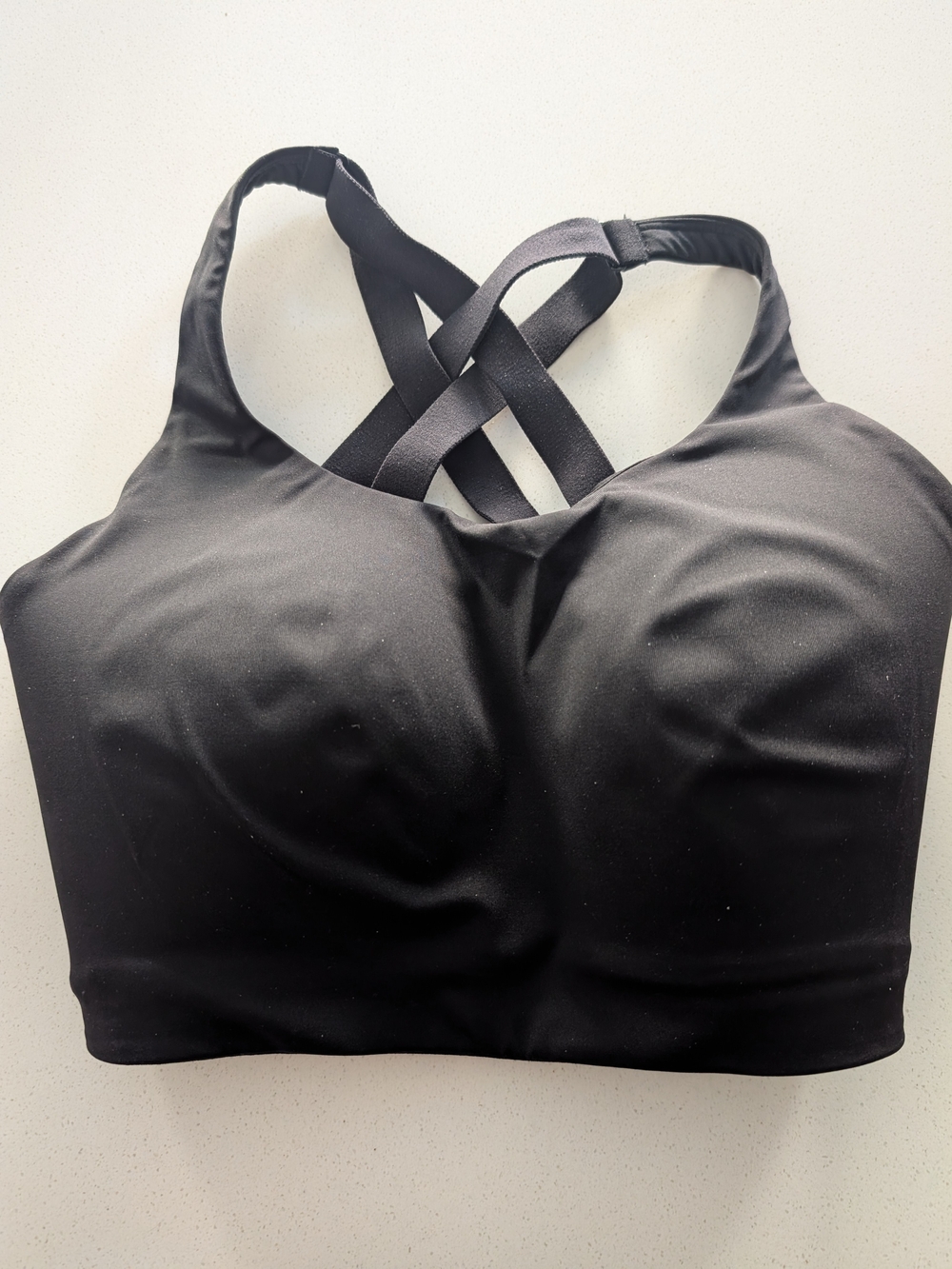 lululemon athletica Black Crisscross Strappy Sports Bra